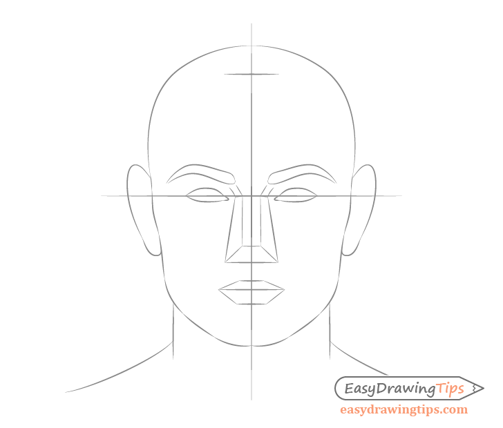 How To Draw A Male Face Step By Step Tutorial Easydrawingtips