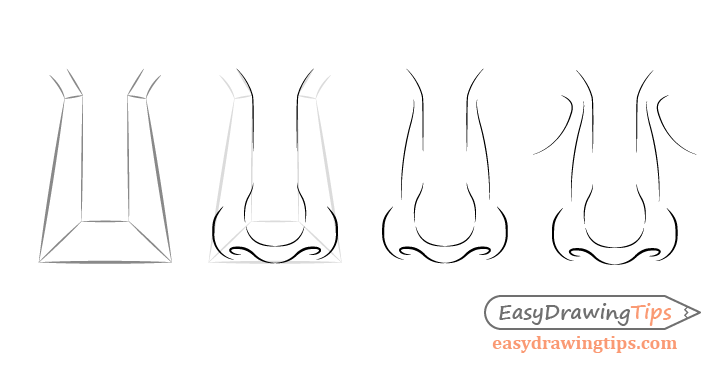 Featured image of post How To Draw A Nose Step By Step Boy / Here is a very simple step by step tutorial on how to draw a nose from the front view.