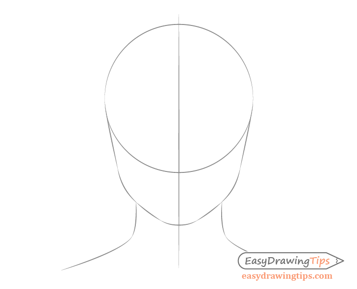 How To Draw A Female Face Step By Step Tutorial