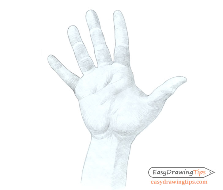 Hand drawing basic shading