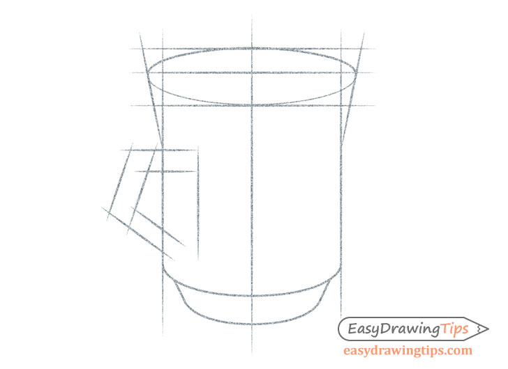 Cup handle proportions sketch