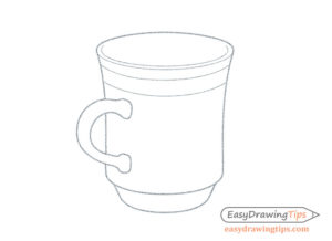 How to Draw a Cup Step by Step - EasyDrawingTips