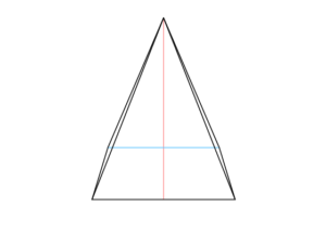 2 Point Pyramid Easy Drawing Tutorials for Beginner & Intermediate Artists