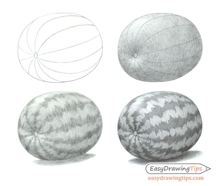 Featured image of post Melon Drawing Easy Everyone can create great looking drawings