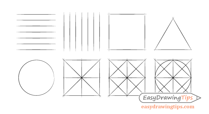 Drawing exercises example