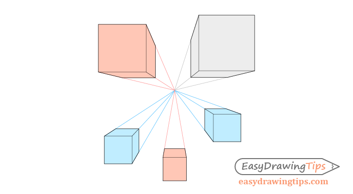 Perspective drawing example