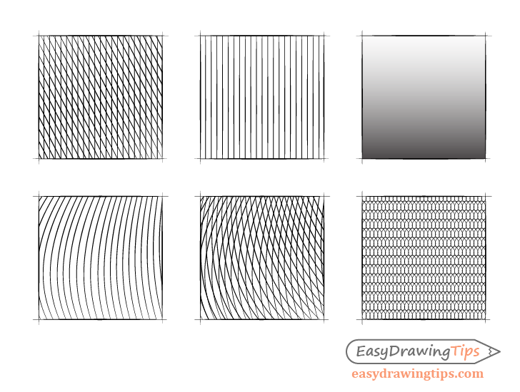 Shading stroke types