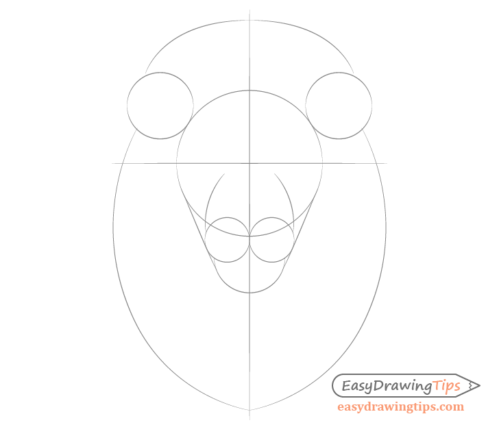 How to Draw Lion Face & Head Step by Step - EasyDrawingTips