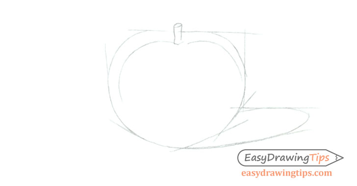 Tomato shape drawing