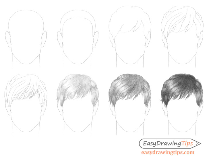 25+ Ideas Hair Tutorial Drawing Male For 2019 #drawing #ideas #tutorial  #hairtut… #how #to #draw #hair #male #hairs…