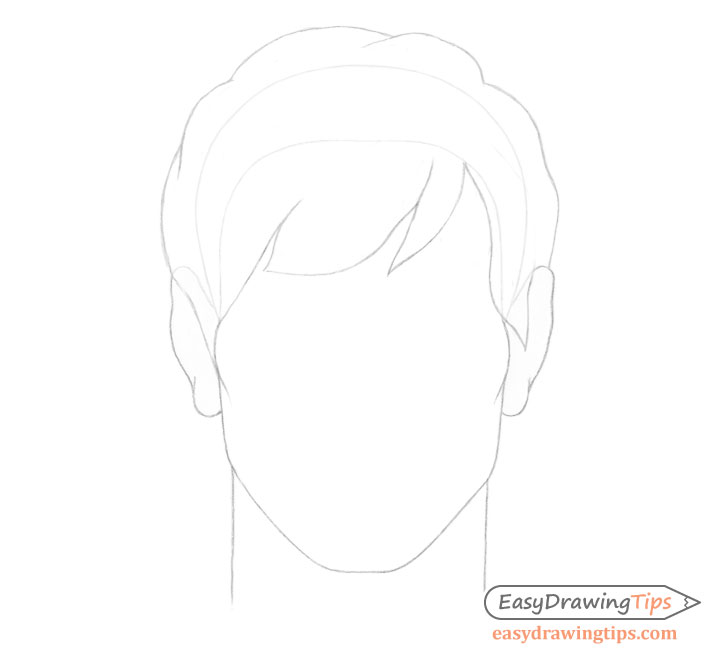 How to Draw a Boy Step by Step  EasyLineDrawing