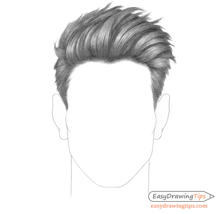 Featured image of post Different Hairstyles Drawing Male How to draw hair male sharenoesis