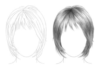How to Draw Hair Step by Step Tutorial
