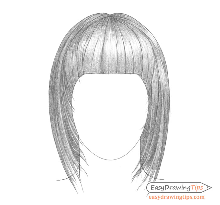 How To Draw Female Hairstyles