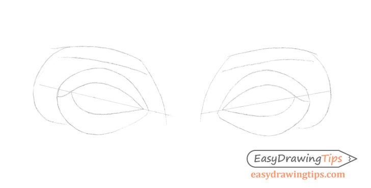 How to draw animes eyes closed  Simple Drawing Ideas 