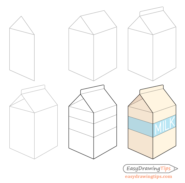 How to Draw a Box : Step by Step, Drawing