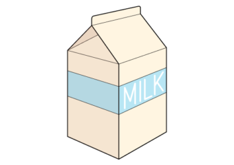 How to Draw a Milk Carton Step by Step