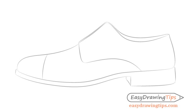 Shoe inner side drawing