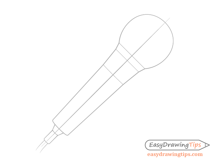 Microphone wire drawing