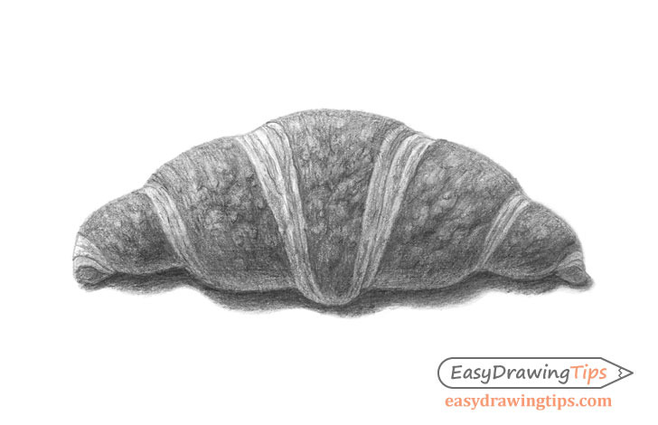 Croissant drawing