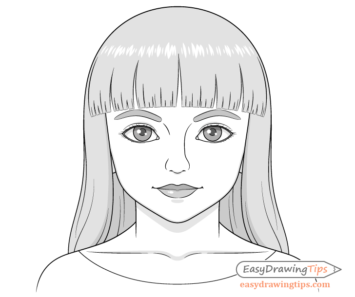 How to Draw a Young Girl in 12 Steps (With Proportions) - EasyDrawingTips