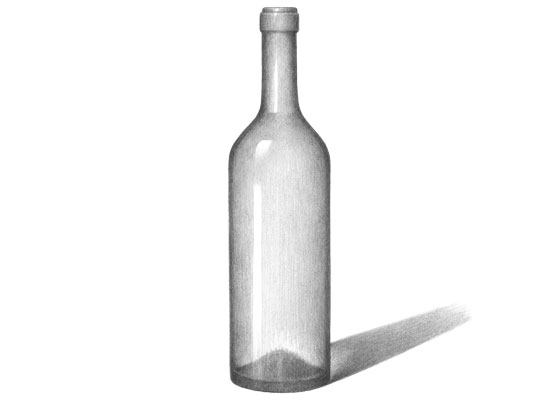 Bottle drawing tutorial