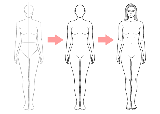 Body drawing tutorial