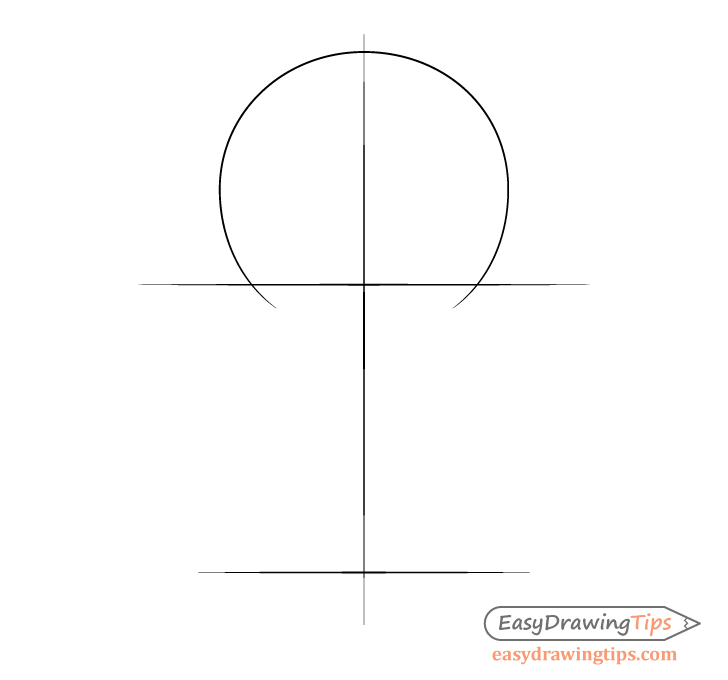 Plant pot height drawing