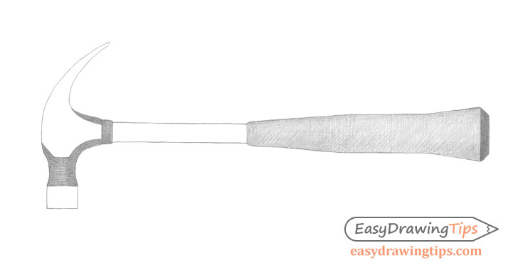 Hammer drawing dark areas shading